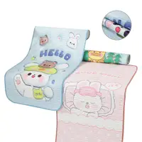 在飛比找PChome24h購物優惠-【Mesenfants】乳膠涼蓆+枕頭組 嬰兒床墊 涼感床墊