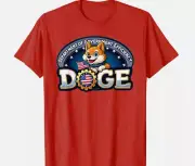 DOGE Crypto Meme Department of Government Efficiency Unisex T-Shirt, S - 5XL