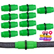 10 Sets Expandable Garden Hose Repair Kit, Flexible Plastic Hose Repair Clamps