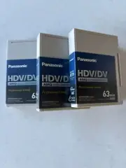 Panasonic Mini Digital Video Cassettes Professional Grade HDV DV AMQ 63 min (3)