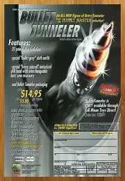1999 Puppet Master Figures Bullet Tunneler Print Ad/Poster Retro Toy Art Horror