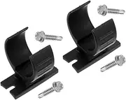 2pcs Trailer Plug Holder for 6 Pin 7 Pin Connectors Heavy Duty Trailer Plug Socket Kit Stable Connection Ideal for Van and Towing Accessories