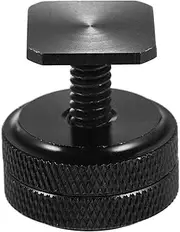 Hot Shoe Camera Adapter – 1/4 Screw Mount, Tripod Interface | Durable Metal Build, Anti-Sliplock Knob, Multi-Angle Extension Arm, Compact Accessory for LED Lights, Microphone, Monitor, Filmmaking Rig