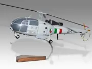 Aerospatiale SA316B Alouette III Ireland Irish Air Force Wood Model Small 1/32