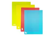 Scullery Essentials Flexible Colour Coded Cutting Mat Set of 4