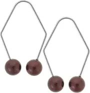1 Pair Dimple Trainer Exerciser Dimples Trainer Dimples Maker for Cheeks Face Dimples Face Dimple Shaper Dimple Maker for Cheeks Tool Cheeks Ball Facial Tools Black Alloy