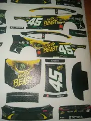 2024 Tyler Reddick Nasty Beast #45 Peel & Stick Decals