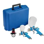 Draper Tools HVLP Air Paint Spray Gun Kit 7 Pce - DRA28374