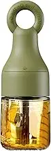 Oil Bottle Dispenser with Brush, Olive Bottle with Silicone Pastry Brush, Multi-Purpose Anti-Drip Oil Dispenser for Outdoor Indoor BBQ Picnic Food Prep Grilling Salad Making Home