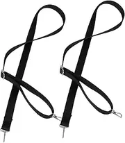 GLEAVI 2 Pcs Elastic Bungee Straps for Rvs Kayaks and Boats Durable Cargo Fixing Straps with Sturdy Hooks for Secure Fastening and Easy