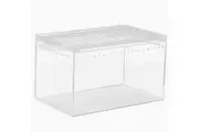 Transparent Acrylic Pet Enclosure for Lizards, Spiders & Snails