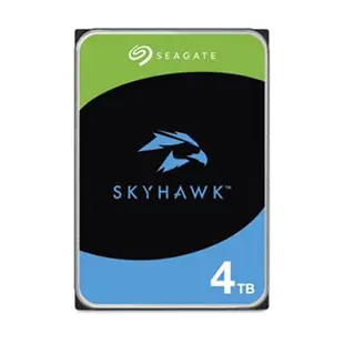 【最高3000點回饋+299免運】Seagate【SkyHawk】4TB 3.5吋 監控硬碟(ST4000VX016) 5400轉/256MB/3.5吋/3Y★(7-11滿299免運)