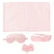 Eye Mask Headband Set Silk Sleep Bridesmaid Proposal Idea Women's