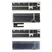 115 Black Knight PBT Double Shot Injection Keycap EDMs for Mechanical