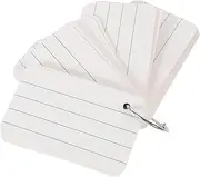 BCOATH Set of 50 Blank Cards Memo Card Index Cards Learning Card Word Note Cards Small Note Cards DIY Cards Blank Cards