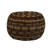 Seville Rattan Ottoman Table