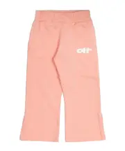 Off-White Kids Logo Printed Straight Track Pants 6,14Y,12Y,10Y pink