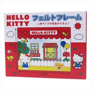 大賀屋 日貨 HELLO KITTY 相框 多層 禮品 三麗鷗 KT 凱蒂貓 SANRIO 正版 J00014875