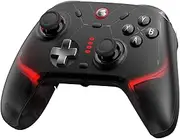 GameSir Cyclone 2 Multiplatform Wireless Controller- TMR Electromagnetic Joysticks&Hall Effect Switch triggers,6-axis Gyro Gaming Controller for Switch/PC/iOS/Android/Steam (Shadow Black Standard)