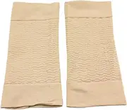 Healeved 1 Pair Compression Arm Sleeves for Workout Slimming Arm Shaper Elastic Fit for Upper Arms