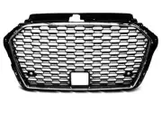 Front Grille for AUDI A3 8V 2017->RS3 Estilo ng Chrome Black GRAU57WS XINO AU
