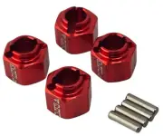 NEW NHX RC Aluminum Wheel Hex Adaptor 7x5mm (6mm) for TRX-4M 1/18th Crawler Red