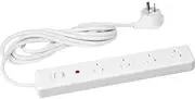 HPM 4 Outlet Surge Protected Powerboard with Master Switch