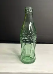 Coca Cola Embossed Glass Soda Bottle Hobbleskirt Coke Bottling Athens Georgia