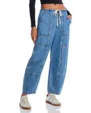 Blanknyc Drawcord Jeans in Fan Mail
