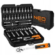 Neo Tools 1/4 Socket Screwdriver Bit Set 53 Pcs Automotive Mechanic Kit