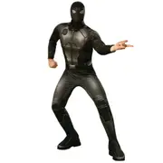 Black Stealth Spider-Man Far From Home Costume - Adult