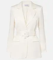 [Veronica Beard] Veronica Beard Ryanne belted blazer AU 14 white