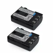 2PCS Battery for CANON EOS 350D 400D NB-2LH NB-2L PC1018 E160814 G9 G7
