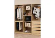 HOWARD 5 Shelf Wardrobe