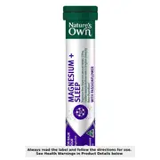 Nature's Own Effervescent Magnesium + Sleep Tablets 20 Pack