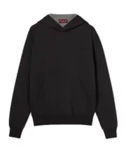 Gucci Embroidered Jersey Sweatshirt M black