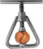 YXUANYZNB Nuts Cracker for Walnut Stainless Steel Pecan Cracker Nutcracker Tool Heavy Duty for Most Sorts of Nuts, Black Walnut, Macadamia Nuts, Hazelnut, Brazil Nuts, Almonds, Pecan, Walnuts