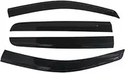 Windows Visor Car Window Visor Fit for Ford Ranger T9 Wildtrak Sport XLT XLS XL 2022 2023 2024 Side Window Deflector Rain Weathershields Rainproof