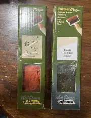 Pattern Magic Wagner Wall Effects Ocean Paint Texture Roller, Edging Tool &Foam