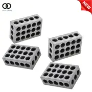 Ultra Precision 2 Matched Pair 1-2-3 Blocks 23 Holes .0002" Machinist 123