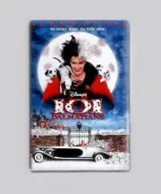101 DALMATIONS (1996) - 2"x3" MOVIE POSTER MAGNET (90s Disney kids)