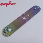 GUYKER Electric Guitar Titanium Alloy Control Plate Street Style for Fend TL