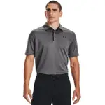 【UNDER ARMOUR】UA 男 TECH 短POLO_1290140-040(灰色)