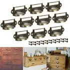 10pcs Cup Pull Shell Handles Half Moon Kitchen Cupboard Cabinet Door Drawer UK