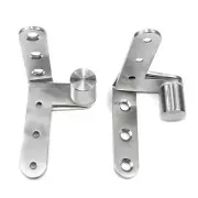 Adjustable Top & Bottom Pivoted Hinges Heavy Duty Door Fittings for Wooden Door