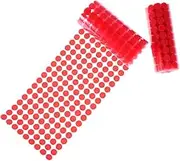 MUELODSIC 900Pcs Round Back Sticky Tapes Self Adhesive Dot Tapes for DIY Projects Strong Grip Tape Durable Material Red Color