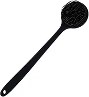 Silicone Body Scrubber, Long Handle Back Scrubber for Shower, Silicone Body Brush Shower Scrubber For Body, Shower Srush Back Brush Body Exfoliator
