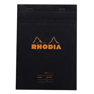 法國RHODIA 會議紀錄格式筆記本/ N°16(A5)/ Black/ Pre-Printed