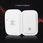 4 Volume Self Powered Wireless Doorbell Transmitter Receiver Kit IP68 Waterp Fit