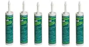 Dow Corning 786 Translucent White Silicone RTV Sealant 6 Pack